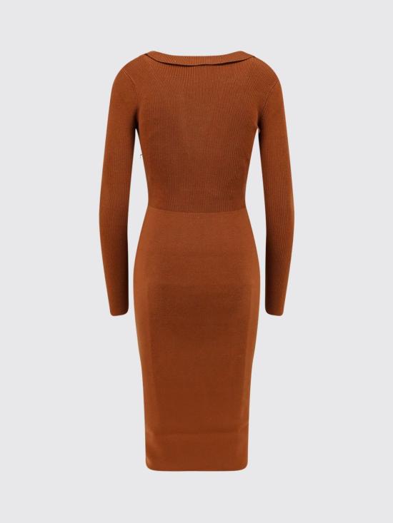 26FW 엘리자베타프랜치 롱 원피스 AM01S66E2 FK3 Tobacco - ELISABETTA FRANCHI