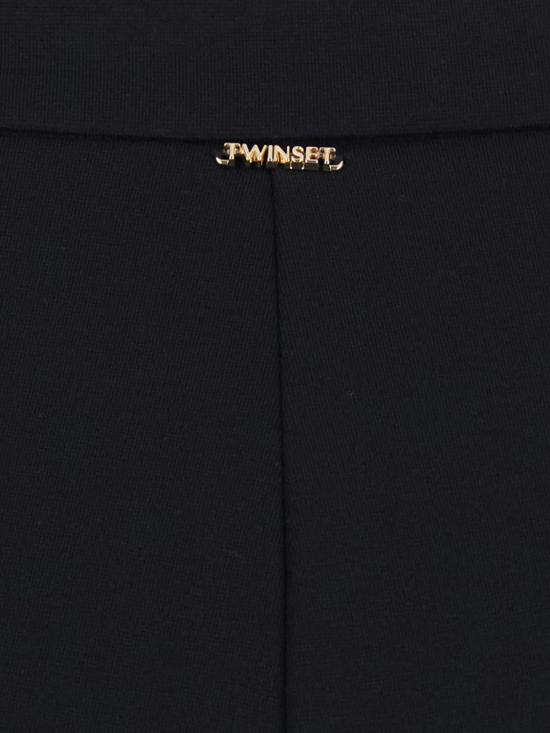 26FW 트윈셋 스트레이트 팬츠 262TP2373 00006 Black - TWINSET