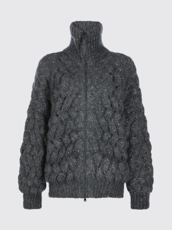 26FW 브루넬로 쿠치넬리 스웨터 MNT347516 CGD77 Grey - BRUNELLO CUCINELLI