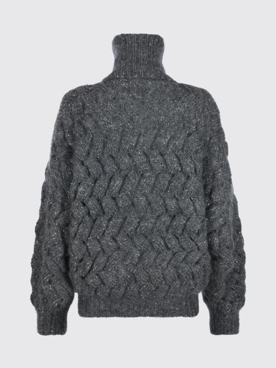 26FW 브루넬로 쿠치넬리 스웨터 MNT347516 CGD77 Grey - BRUNELLO CUCINELLI