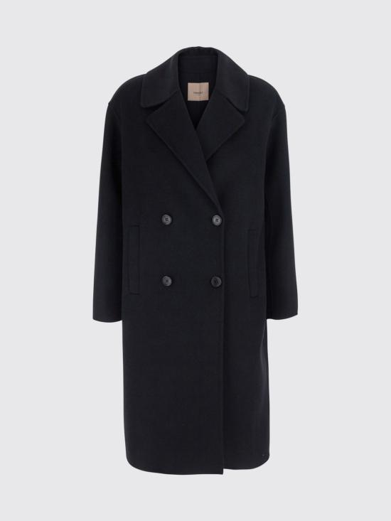26FW 트윈셋 코트 262TP2011 00006 Black - TWINSET