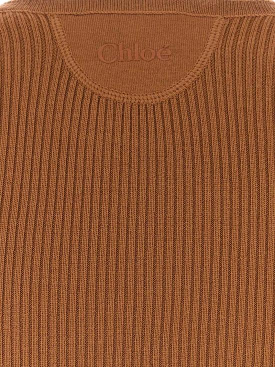 26FW 끌로에 탑 CH26AMP11600 246 Brown - CHLOE