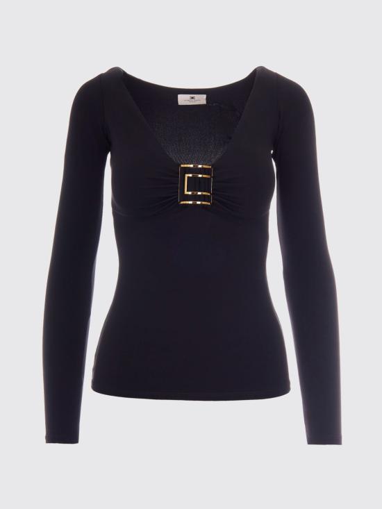 26FW 엘리자베타프랜치 탑 MD00567E2 110 Black - ELISABETTA FRANCHI