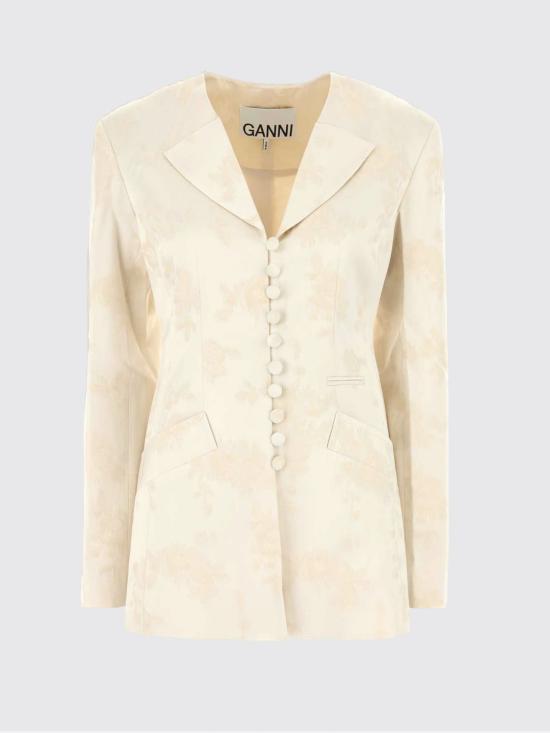 26FW 가니 자켓 A1020082 135 Ivory - GANNI