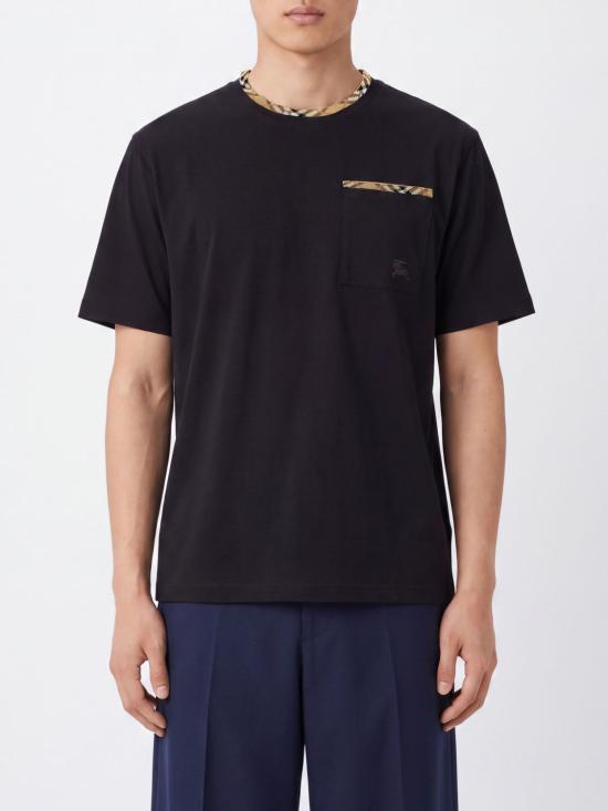 26FW 버버리 반팔 티셔츠 8127628 Black