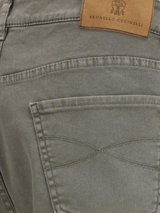 26FW 브루넬로 쿠치넬리 라이트웨이트 데님 팬츠 M277PD3210 C7515 Beige - BRUNELLO CUCINELLI