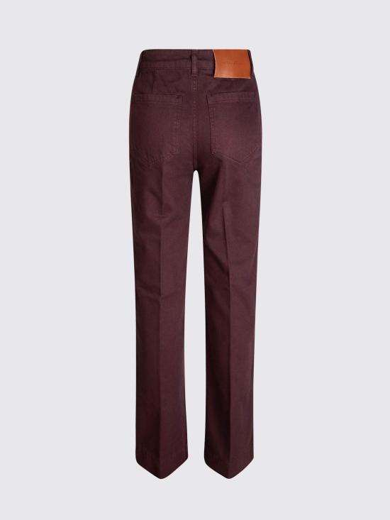 26FW 빅토리아 베컴 데님 팬츠 1326DJE007252PR 9887 Burgundy - VICTORIA BECKHAM
