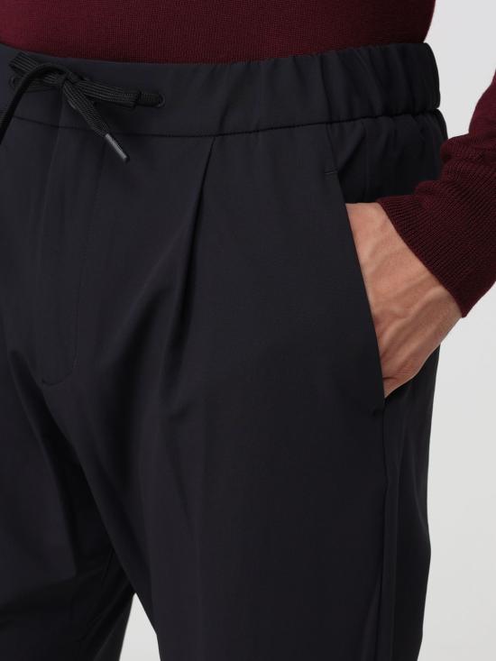 26FW 에르노 스트레이트 팬츠 PT000155U12773S 9300 Black - HERNO
