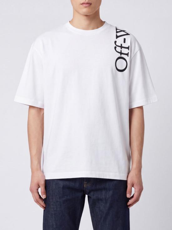 26FW 오프화이트 반팔 티셔츠 OMAA120F26JER010 100 White
