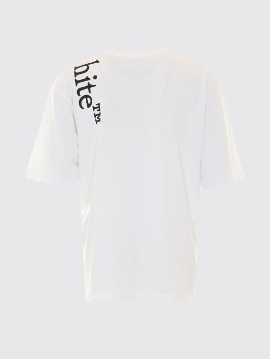 26FW 오프화이트 반팔 티셔츠 OMAA120F26JER010 100 White - OFF WHITE