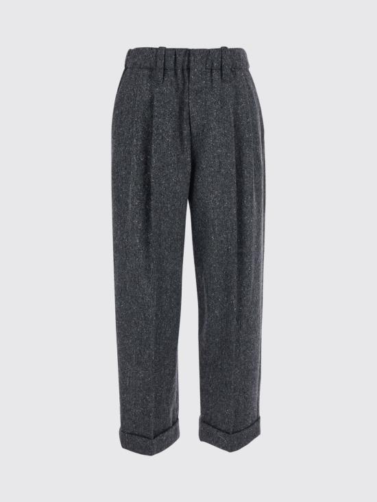 26FW 브루넬로 쿠치넬리 수트 팬츠 MD002P9274 C001 Grey - BRUNELLO CUCINELLI