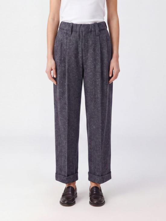 26FW 브루넬로 쿠치넬리 수트 팬츠 MD002P9274 C001 Grey