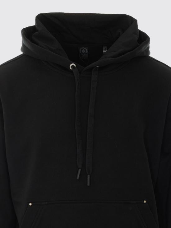 26FW 무스너클 긴팔 티셔츠 M36MS619 292 Black - MOOSE KNUCKLES