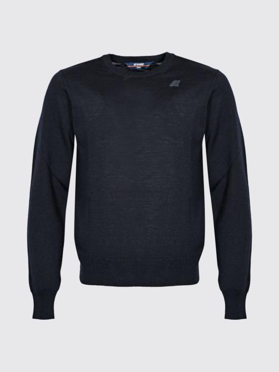 26FW 까웨 스웨터 K2142EW K89 Blue 1 - K-WAY