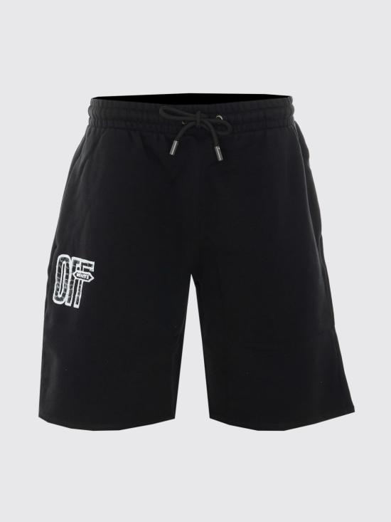 26FW 오프화이트 숏팬츠 OMCI013F26FLE005 001 Black - OFF WHITE