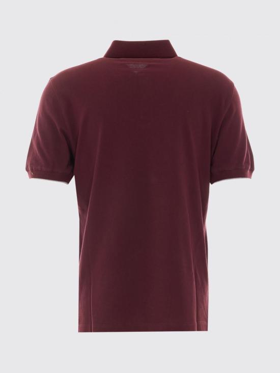 26FW 브루넬로 쿠치넬리 피케 폴로 셔츠 ME8548788 CDC80 Burgundy - BRUNELLO CUCINELLI