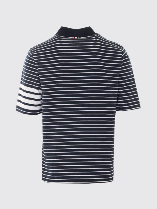 26FW 톰브라운 폴로 티셔츠 MJP247AJ0269 927 Blue - THOM BROWNE