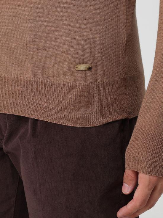 26FW 브룩스 필드 스웨터 203HK031 0308 Brown - BROOKSFIELD