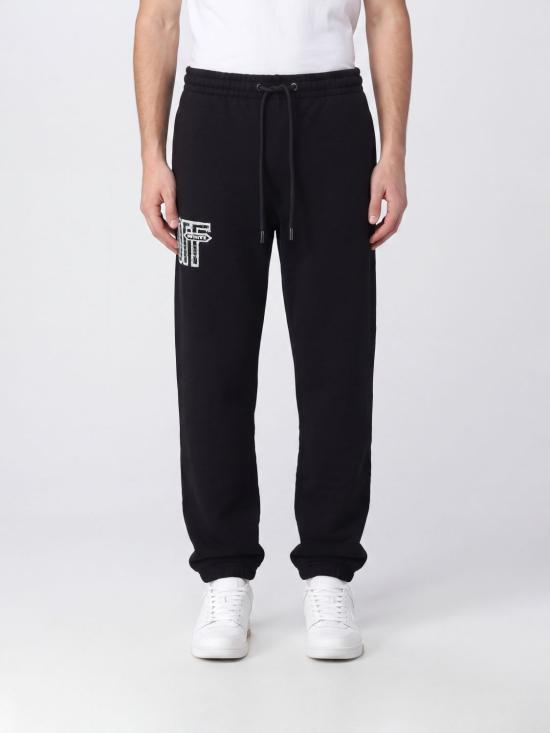 26FW 오프화이트 트레이닝/조거 팬츠 OMCH057F26FLE0030 001 Black