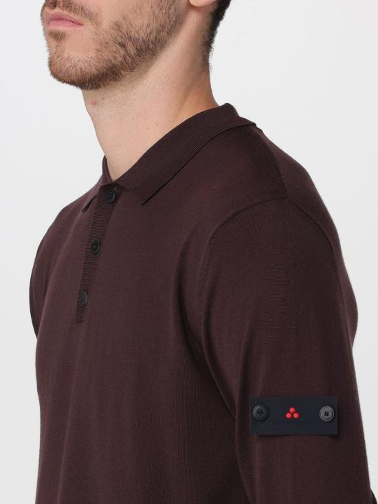26FW 페트레이 폴로 티셔츠 PEU597099012473 194 Burgundy - PEUTEREY