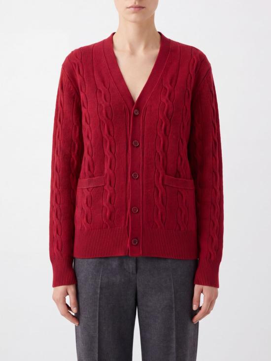 26FW 아미 스웨터 UKC393KN0189 A186 Red