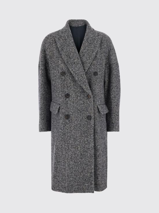 26FW 브루넬로 쿠치넬리 코트 MG5709954 C003 Grey - BRUNELLO CUCINELLI