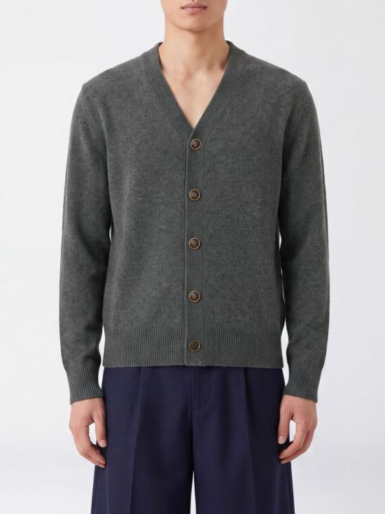 26FW 브루넬로 쿠치넬리 가디건 M22709806 C079 Grey