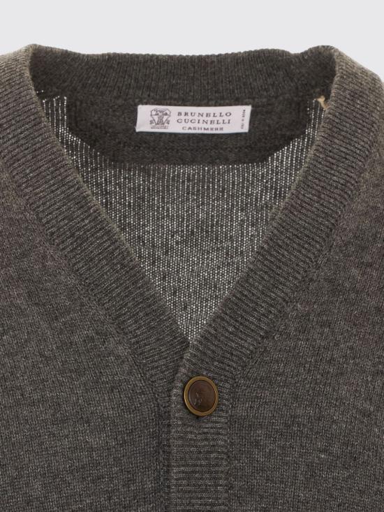 26FW 브루넬로 쿠치넬리 가디건 M22709806 C079 Grey - BRUNELLO CUCINELLI