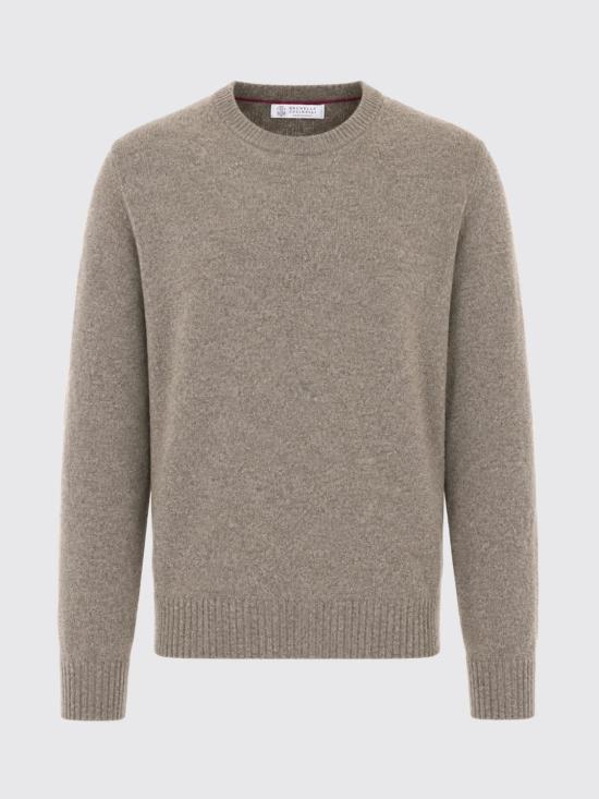 26FW 브루넬로 쿠치넬리 스웨터 MTF709900 CQ543 Grey - BRUNELLO CUCINELLI