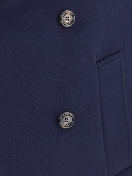 26FW 브루넬로 쿠치넬리 코트 MV4677029 CCF64 Blue - BRUNELLO CUCINELLI