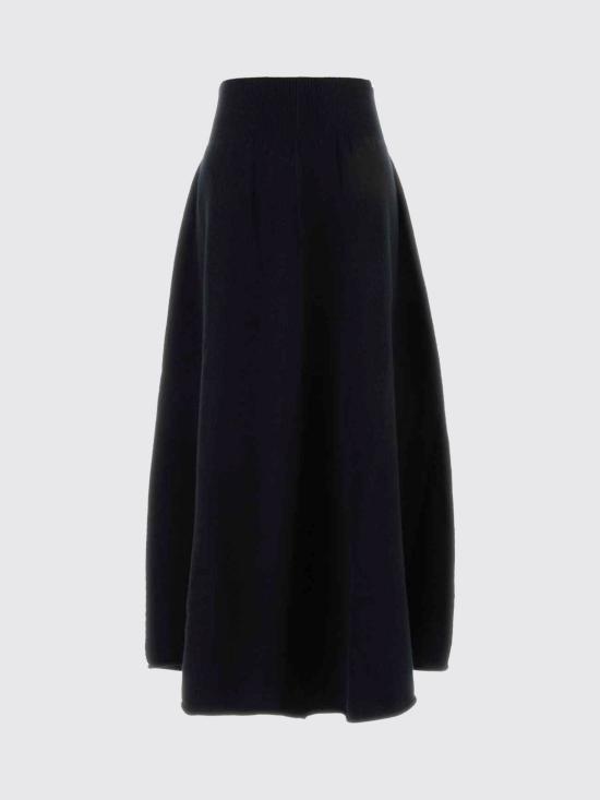 26FW 익스트림캐시미어 롱 스커트 49817401TU08S RAVEN Black - EXTREME CASHMERE