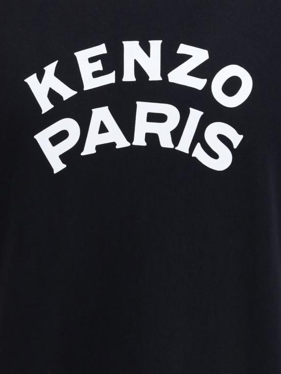 26FW 겐조 반팔 티셔츠 FG65TS1644SK 99J Black - KENZO