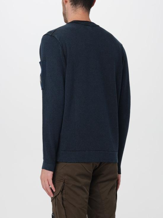 26FW 씨피 컴퍼니 스웨터 21CMKN122A110799S 871 Blue - C.P. COMPANY