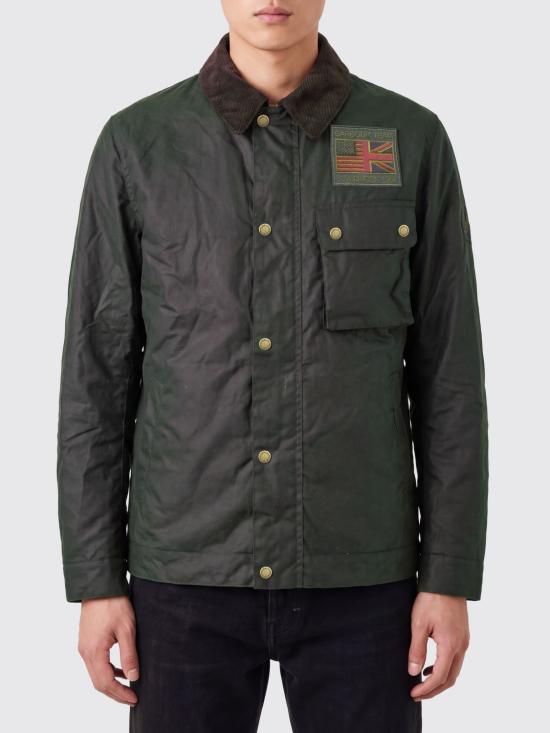 26FW 바버 인터네셔널 워커스 왁스 자켓 MWX1853 SG91 Green