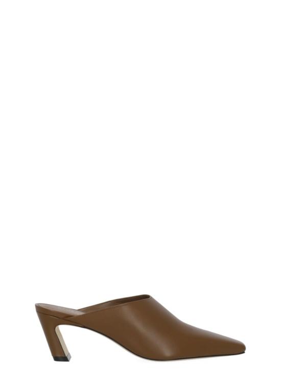 26SS 스튜어트 와이츠먼 뮬/슬리퍼 STASSI MULE 50DRESS NAPPATOASTED ALMOND Brown