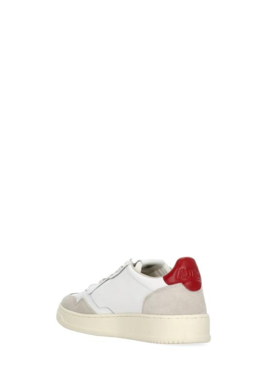 26SS 오트리 메달리스트 로우 스니커즈 AULMLS43WHT RED White - AUTRY