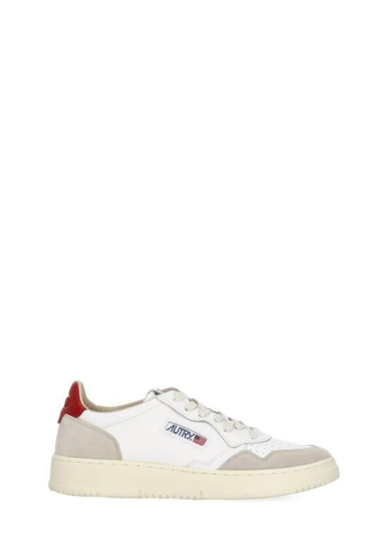 26SS 오트리 메달리스트 로우 스니커즈 AULMLS43WHT RED White