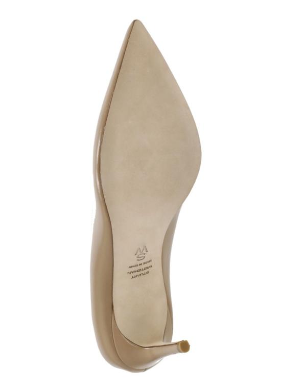 26SS 스튜어트 와이츠먼 힐/펌프스 STUART POWER 75SMOOTH CALFADOBE Neutrals - STUART WEITZMAN
