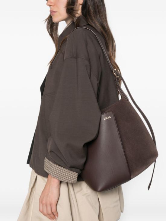 26FW 로에베 미디엄 빌바오 버킷백 미디엄 빌바오 버킷백 A418WRPX01 0018 - LOEWE