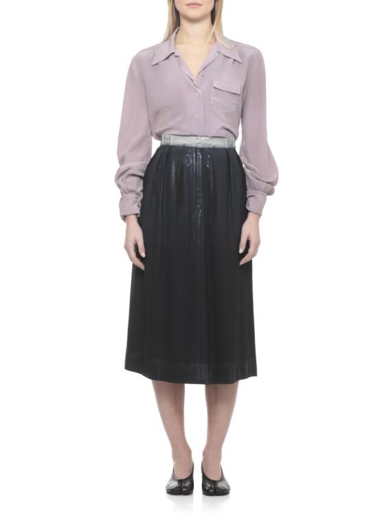 26SS 마르지엘라 롱 슬리브 실크 셔츠 S51DT0028M35704365 Pink - MAISON MARGIELA