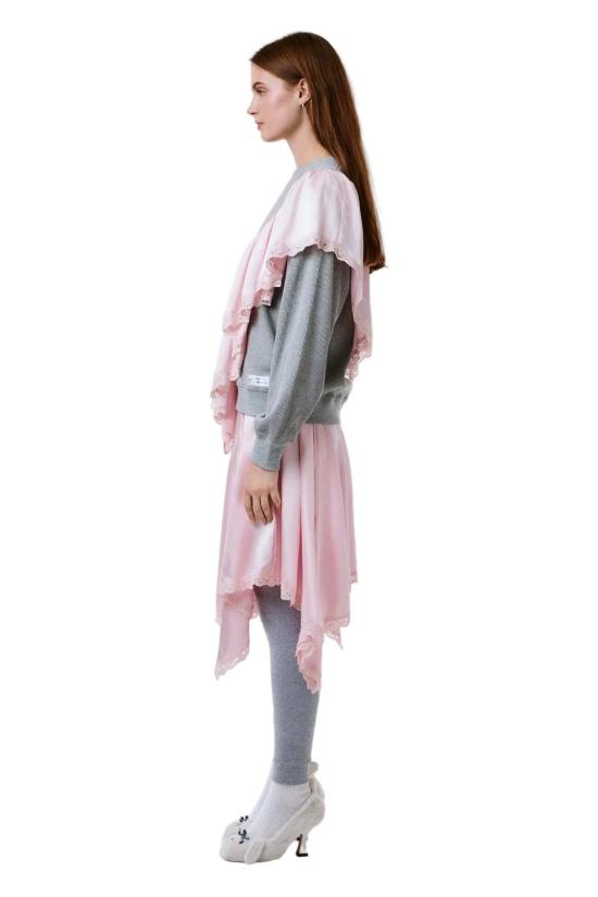  샌디리앙 스웨터 샌디 리앙 텀블 스웨트셔츠 그레이 - SANDY LIANG