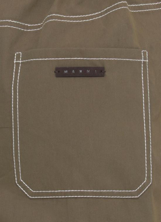 26SS 마르니 숏팬츠 PAMA0636A1UTC57100V56 Green - MARNI
