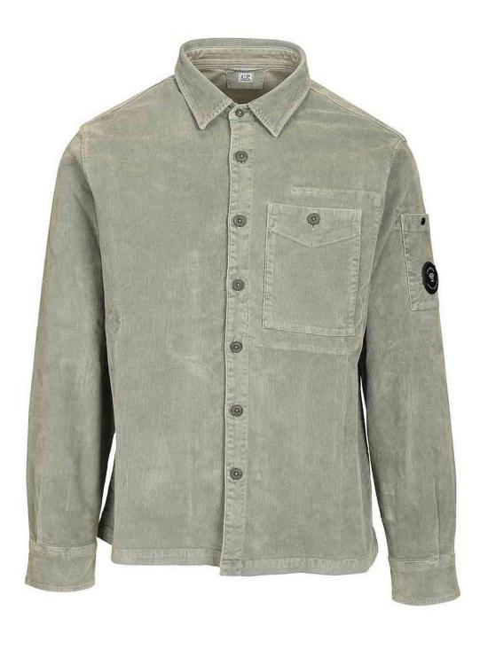 26FW 씨피 컴퍼니 긴팔 셔츠 21CMSH147A 006410O 950 CASTOR GRAY DOM