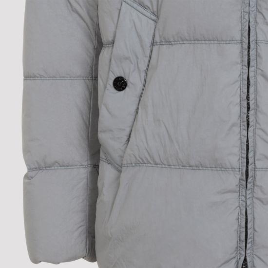 26FW 스톤 아일랜드 크링클 렙스 NY 패딩 재킷 L2S15 4100037 S0A23 V0060 GRAY DOM - STONE ISLAND