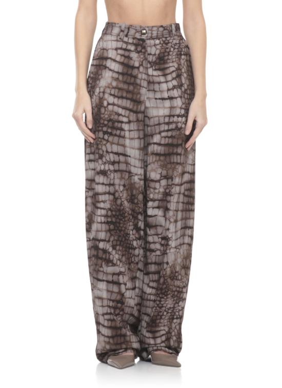 26SS 엘리자베타프랜치 팔라초 팬츠 PA16261E2644 Brown - ELISABETTA FRANCHI