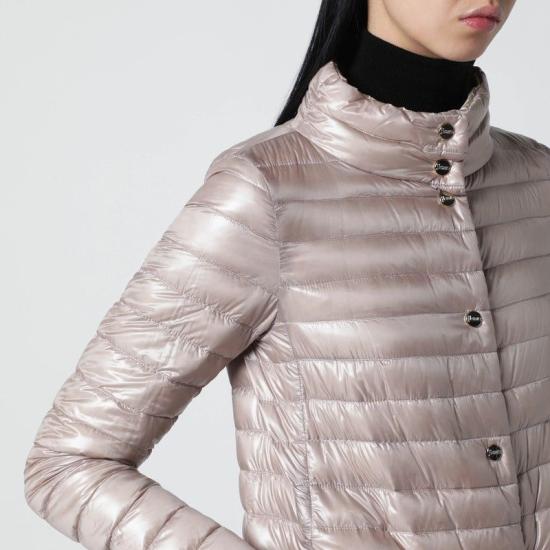 26SS 에르노 리버시블 나일론 울트라라이트 A-쉐입 패딩 PI1234D 12017Z4019 PINK - HERNO