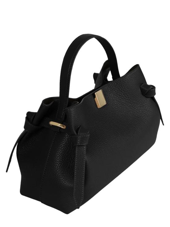 26FW 유제피 토트백 GYOZAPEBBLEGRAINLEATHER BLACK - YUZEFI