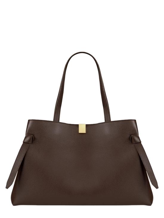 26FW 유제피 토트백 GYOZATOTEPEBBLEGRAINLEATHER ESPRESSO BROWN