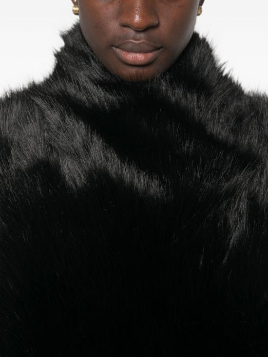 26FW 비비 쿠튀르 무스탕 FW26JA07BLACK - B&B COUTURE