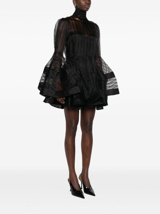 26FW 짐머만 미디 원피스 0250DF261BLK BLACK - ZIMMERMANN